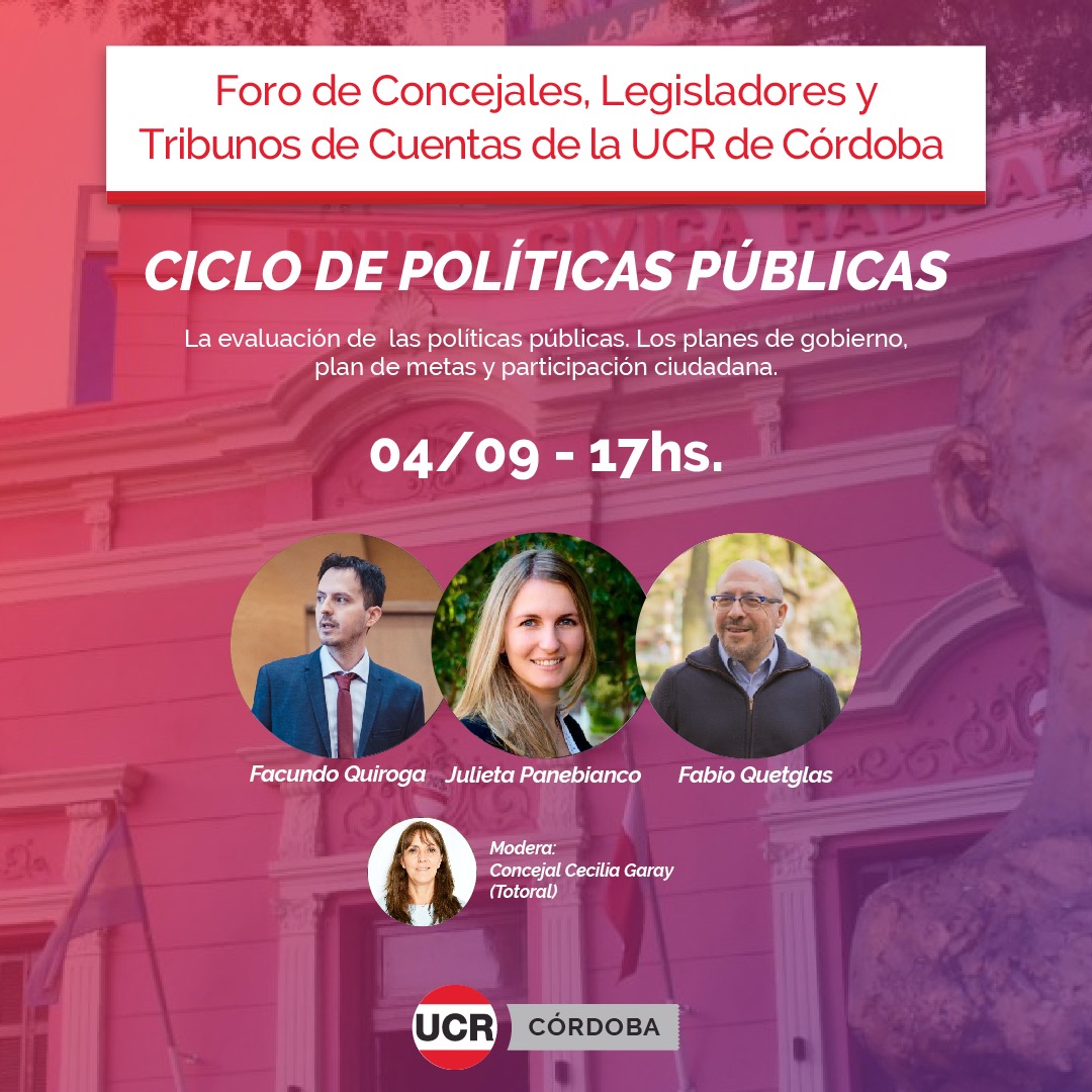 marcojpuricelli's tweet photo. Mañana continuamos con los tradicionales viernes de formación de la @UCRCBA, en esta oportunidad le toca a las políticas públicas, herramientas claves para transformar la realidad. Los invitados de lujo son @fabiojquetglas, @Facu_QM y @JuliPanebianco. 
En el hilo está el acceso. https://t.co/r106KHMfdj