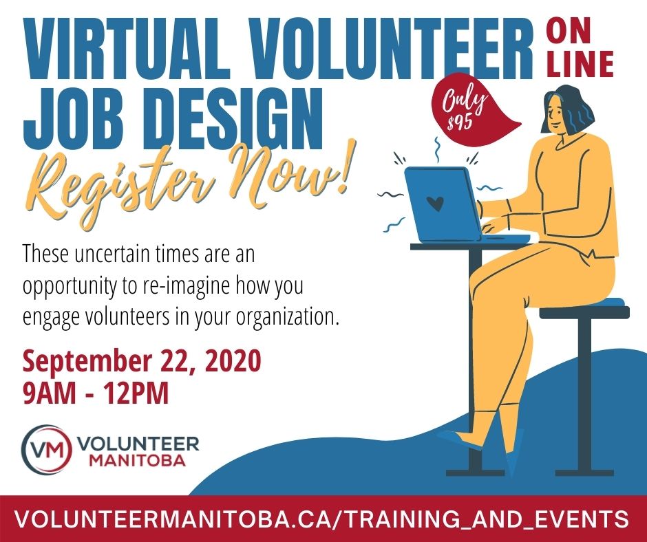 volunteermb's tweet photo. Miss your volunteers? ๐ข Let us help you bring them backโฆvirtually! This workshop will go beyond just using technology for recruitment. Sign up today to re-imagine and redesign your volunteer program! ๐ซ
For more information visit https://t.co/1OypfMGlaG
.
#vmtraining https://t.co/9lb6MQhVxd