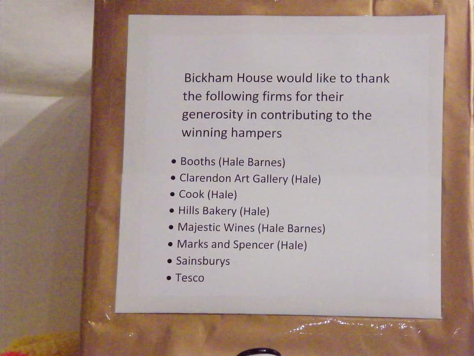 bickhamhouse's tweet photo. Big thank you to everyone involved in our raffle. Special thanks to Margaret who was driving force in organising it and came up with the idea. The money raised will be used to repair a damaged roof in our care home #altrincham #sirgrahambrady #raffle #carehome #Covid_19 #elderly https://t.co/Tj24xoHG8F
