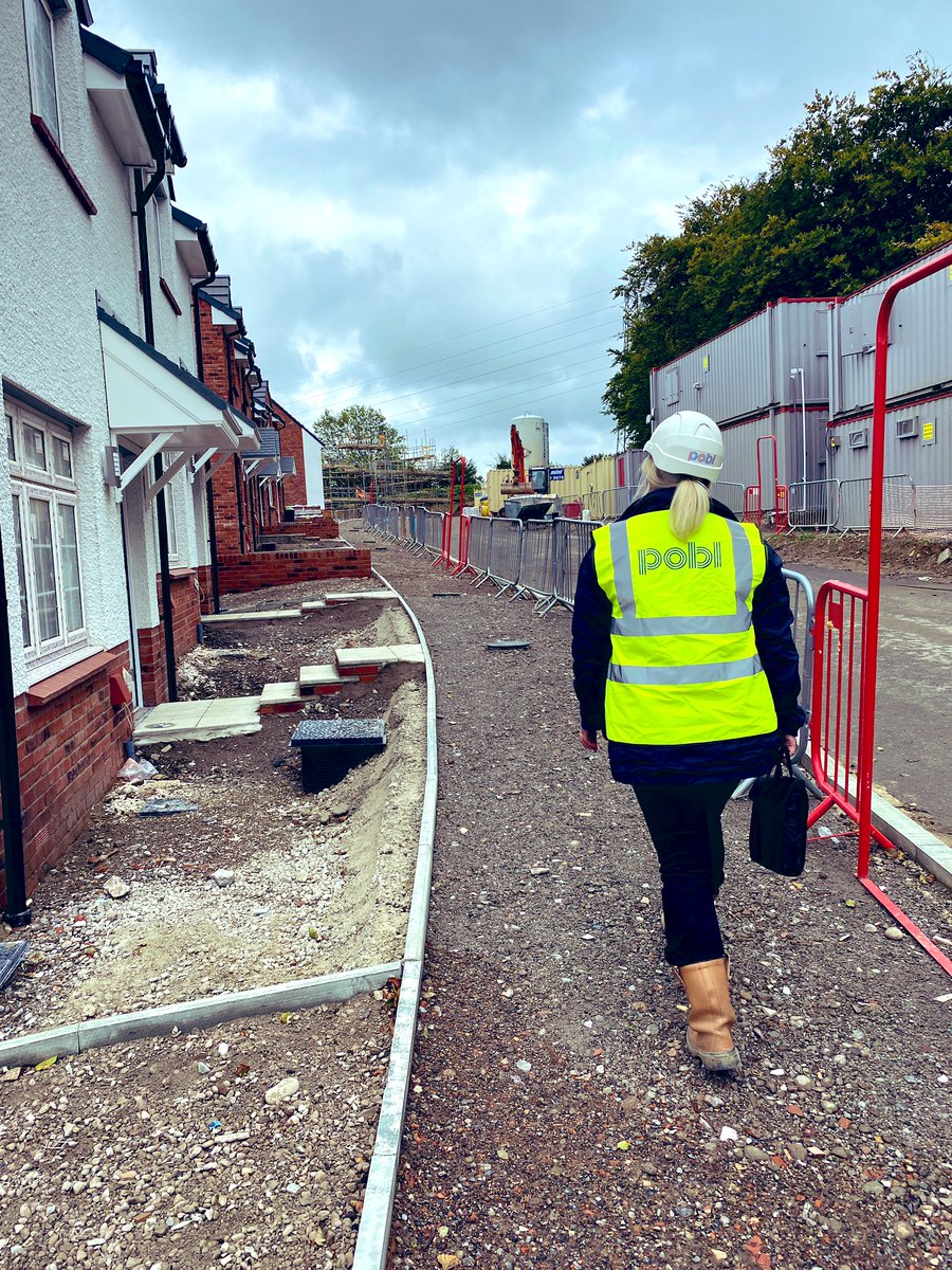 What a difference a year makes! This time last year it was all diggers and dirt, today we’re looking at the first homes for handover🏡
