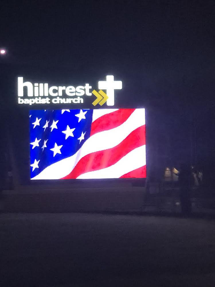 ThinkSign's tweet photo. Hillcrest Baptist chose ThinkSIGN for it’s ease of use!  Smart LED Manager Pro is the sign industry’s easiest software!  10mm 6’ x 10’.  #signs #signage #marketing #churches https://t.co/C5bdpcdPDA