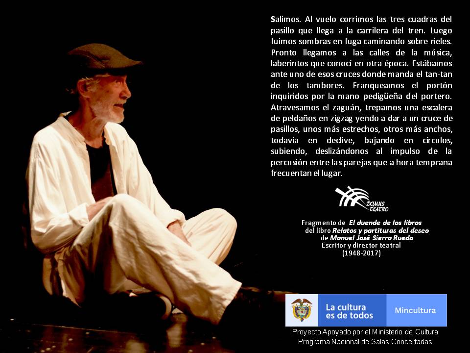 Te recordamos nuestros encuentros con la literatura y el teatro  "Café con Jengibre", el próximo lunes 7 de septiembre te esperamos de 6:00 p.m. a 8:00 p.m. Mayores informes: 323 381597
Café con Jengibre - Jornadas Borgeanas: youtu.be/v5xc5QPQ9Ds
<a href="/mincultura/">MinCultura Colombia</a>