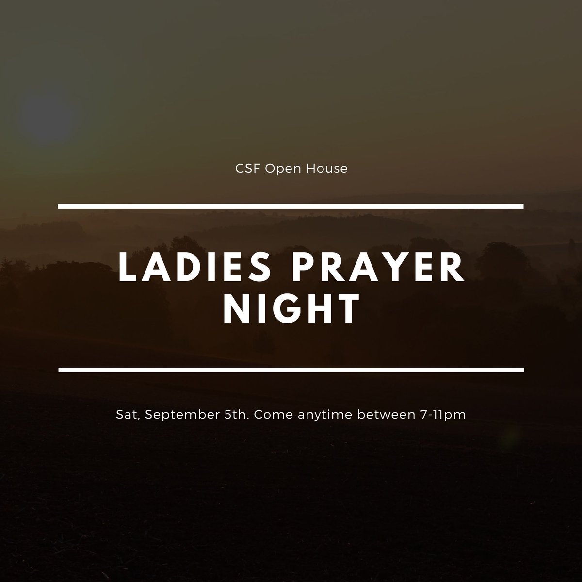 Christian Student Fellowship tweet media