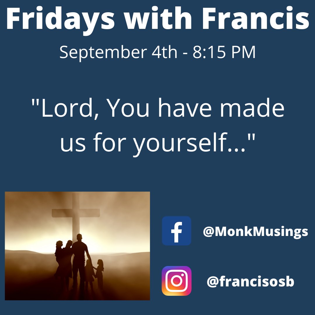Francis_OSB's tweet photo. Who are we?

Where are we going?

How do we get there?
Join me as we explore these very important questions!

#fridayswithfrancis #checkthebook https://t.co/fLJmxH6VNv