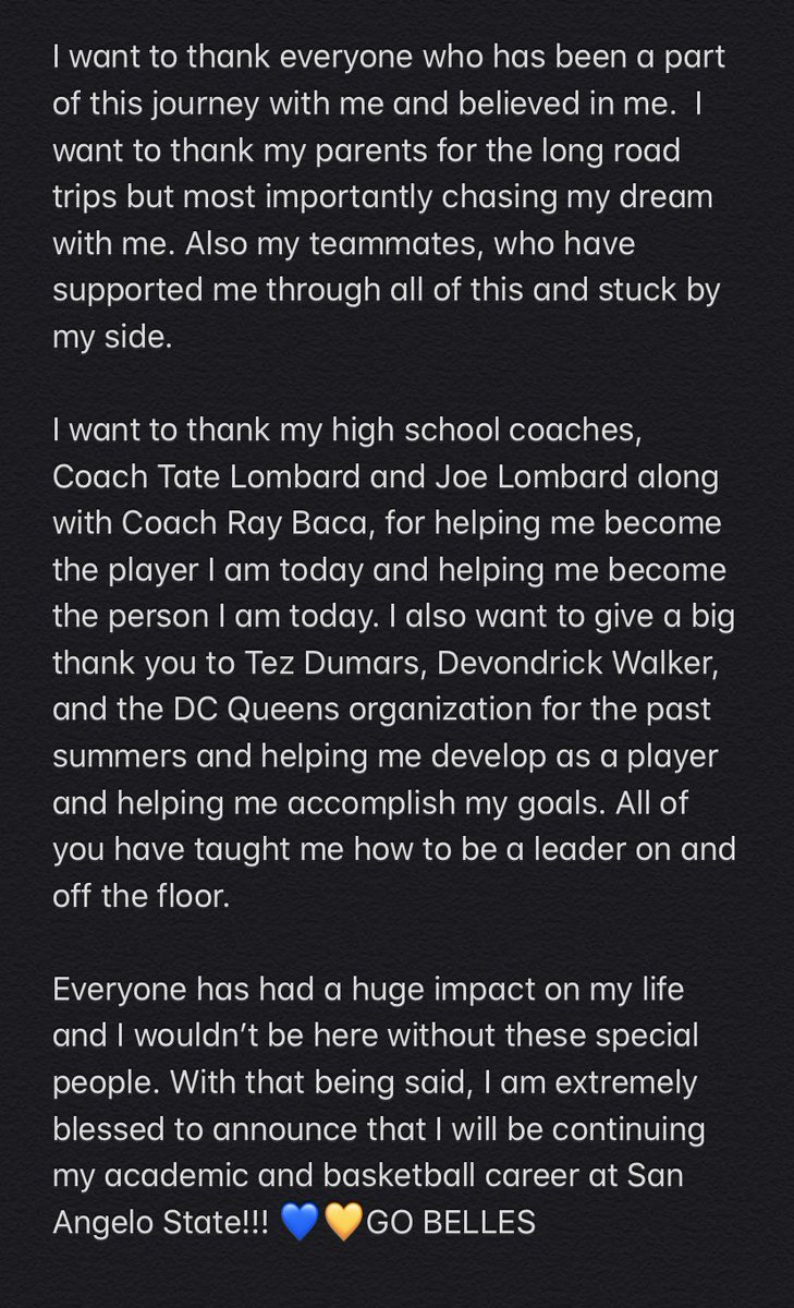 KylaCobb3's tweet photo. 1000% Committed!! 💛💙 @Belle_Hoops https://t.co/qqXDtUIWXh
