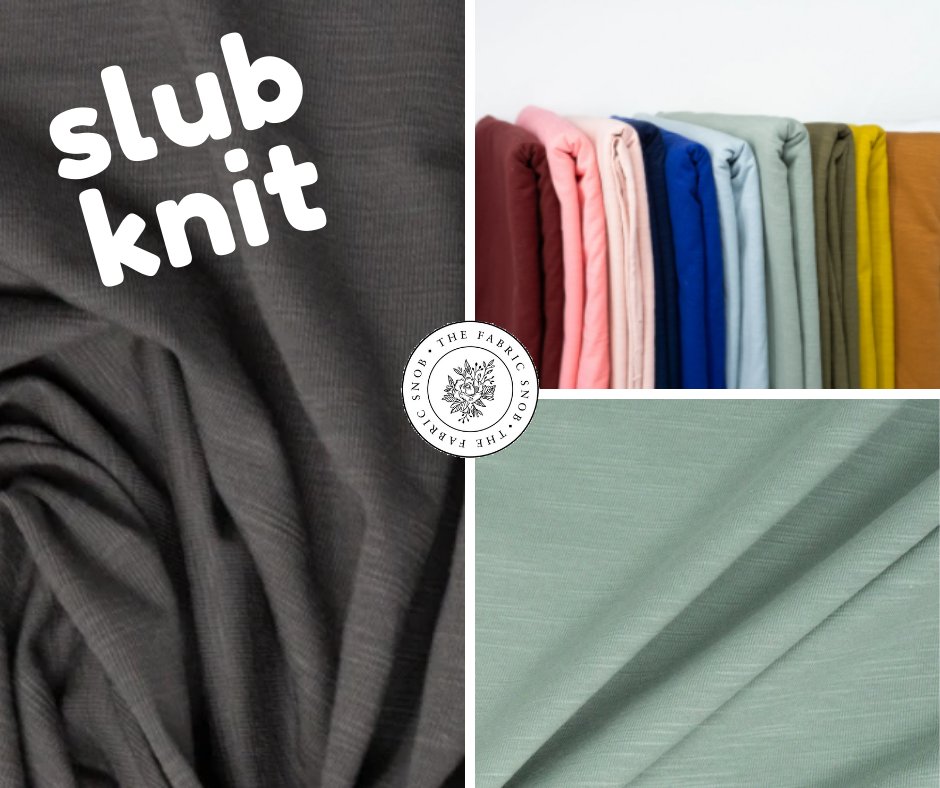 Your perfect tee starts here. Slub Jersey Knits come in a wide variety of colors made from 95% cotton and 5% spandex. #perfecttee #sewing #slubfabric #fabriclovers #thefabricsnob 

thefabricsnob.com/collections/sl…
