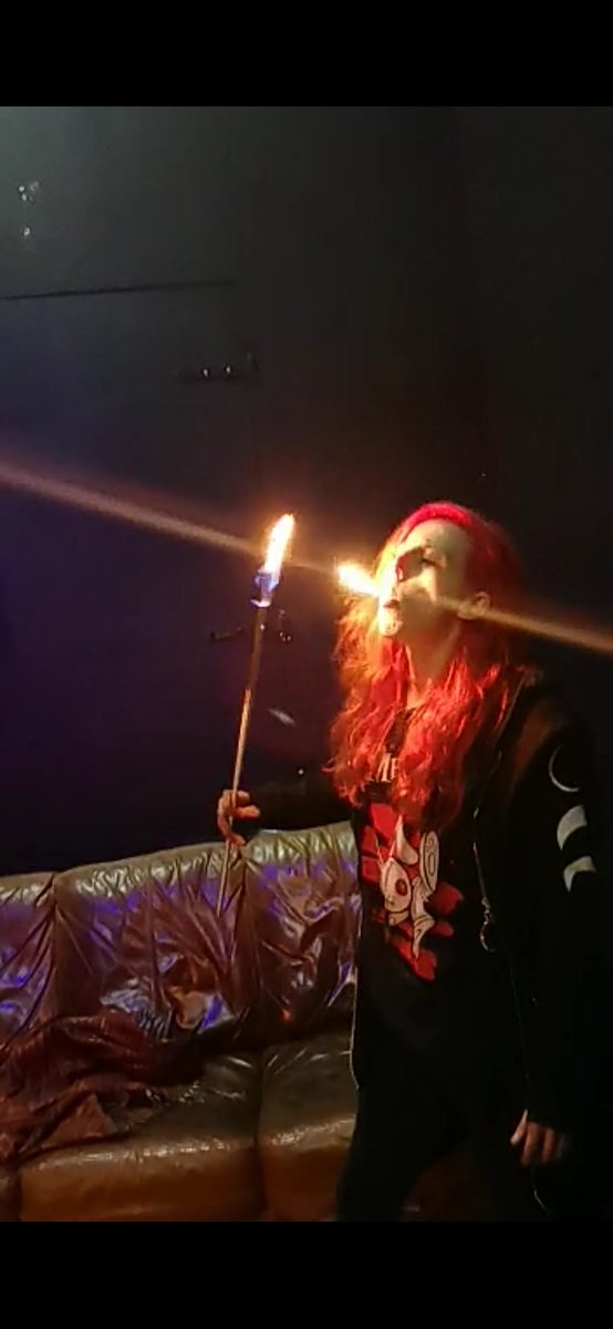 I am the creator of light in the dark minds, follow the grotesque beauty 
#humancandle #circus #circuslife #fakeredhead #Fire #selfcontrol #Focus #selfcare #thursdayvibes #darkart #ThursdayMotivation