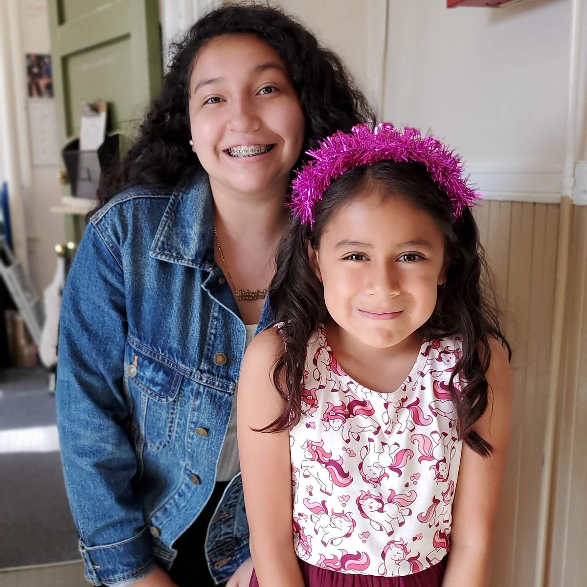 NashuaPAL's tweet photo. #TBT &amp; #HappyBirthday combined!! 

Throwback photo to this day 1 year ago, &amp; happiest birthday wishes to these lovely PAL youth members 🎉🎂💗
Alejandra &amp; Orianna, we hope you have wonderful birthdays! Your #PALFamily loves you
#DreamBig #CommunityLeaders #EveryKidDeservesAPAL https://t.co/Ny19FpVD8T