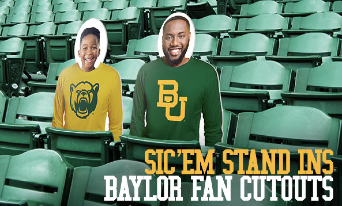 Baylor Athletics (@baylorathletics) on Twitter photo Be a part of the crowd as the Bears take the field this season! 🏈
Your Sic 'Em Stand In will add to the fun and excitement of <a href="/BUFootball/">Baylor Football</a> gameday.
Full info: baylorbea.rs/330NC9I
#SicEm Be a part of the crowd as the Bears take the field this season! 🏈
Your Sic 'Em Stand In will add to the fun and excitement of <a href="/BUFootball/">Baylor Football</a> gameday.
Full info: baylorbea.rs/330NC9I
#SicEm
