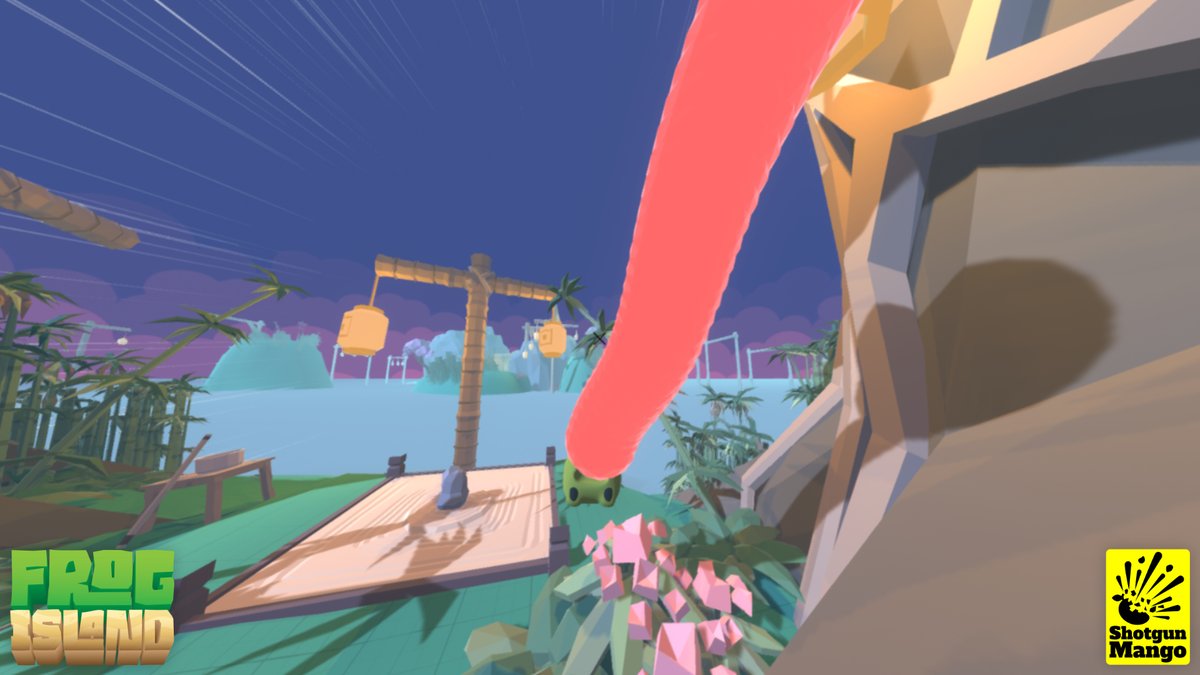 Frog Island, by 
<a href="/MangoShotgun/">Shotgun Mango</a>
 will be showing at Protoplay, alongside the other #tranzfuser2020 teams! Check it out: bit.ly/322o5w0

#gamedev #unity3d #indiedev #frogs
