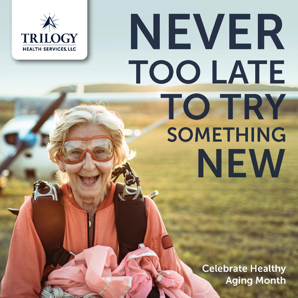 RiverPointeHC's tweet photo. Happy Healthy Aging month! At Trilogy, we’re proud to provide our seniors with unique opportunities for staying active and engaged. Click here to learn more: https://t.co/FJZtw4EmM9 https://t.co/psvwsBwyz0