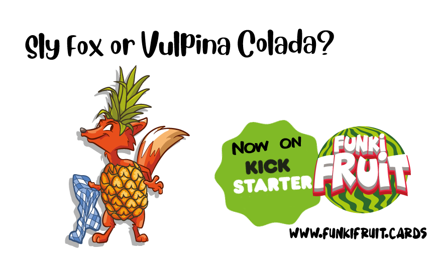 funki_fruit's tweet photo. Feeling Foxy? 🦊. 
Back FunkiFruit on Kickstarter - it's a cocktail of fun:
https://t.co/yBOAO46dRF

#Memes #Kickstarter https://t.co/9N7l2TnGvM