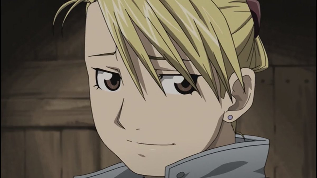 "Is it alright for me to believe in a future that everyone can live in happiness?" - Riza Hawkeye