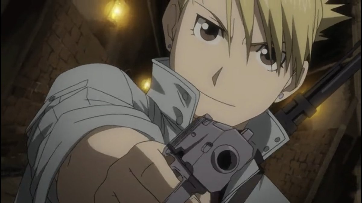 "Is it alright for me to believe in a future that everyone can live in happiness?" - Riza Hawkeye
