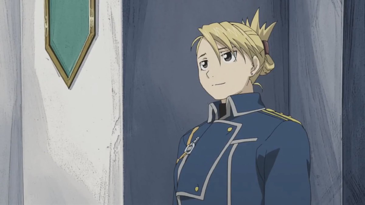 "Is it alright for me to believe in a future that everyone can live in happiness?" - Riza Hawkeye