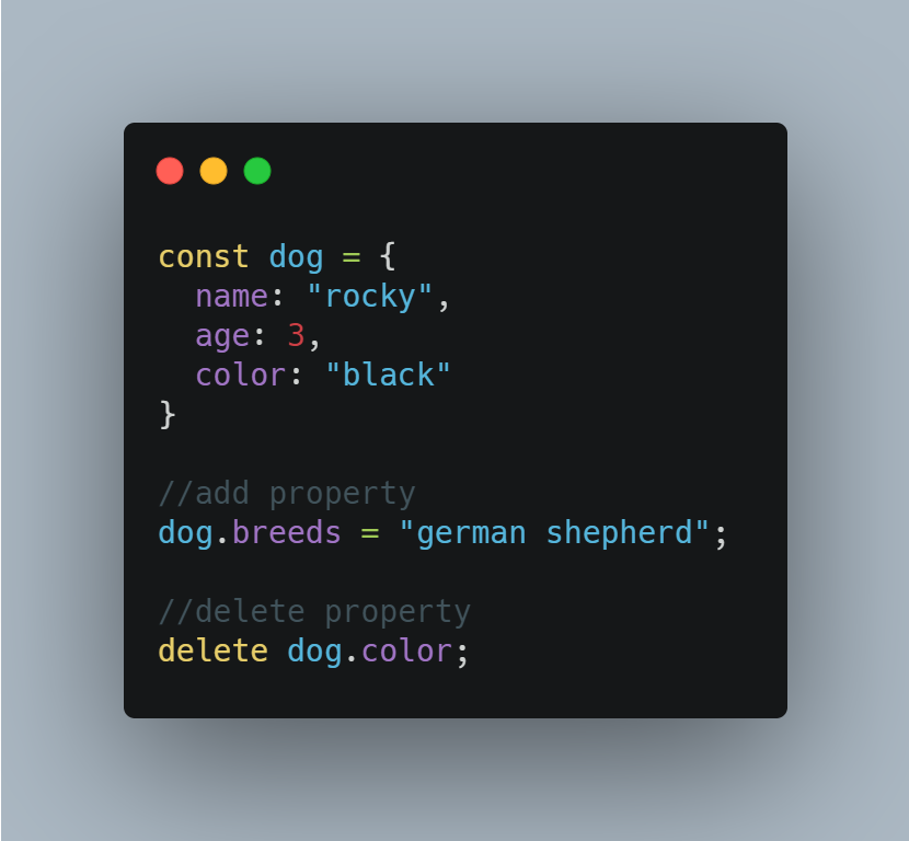 mohamedsellami_'s tweet image. How to delete or add properties to an object in JavaScript:

#javascript #javascript30  #javascriptdeveloper #FrontEnd #CodeNewbie