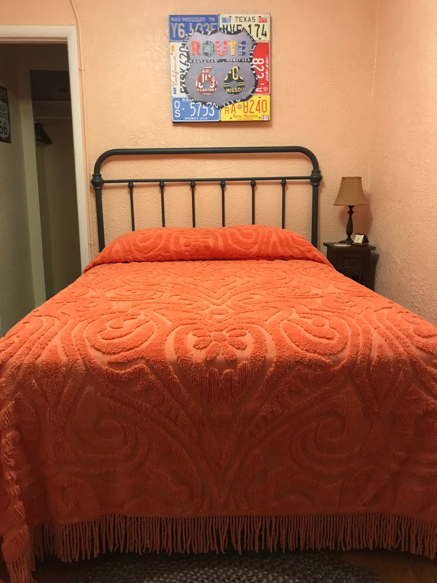 CourtMotor's tweet image. Loving the colors of our new bedspreads!
#Route66Life