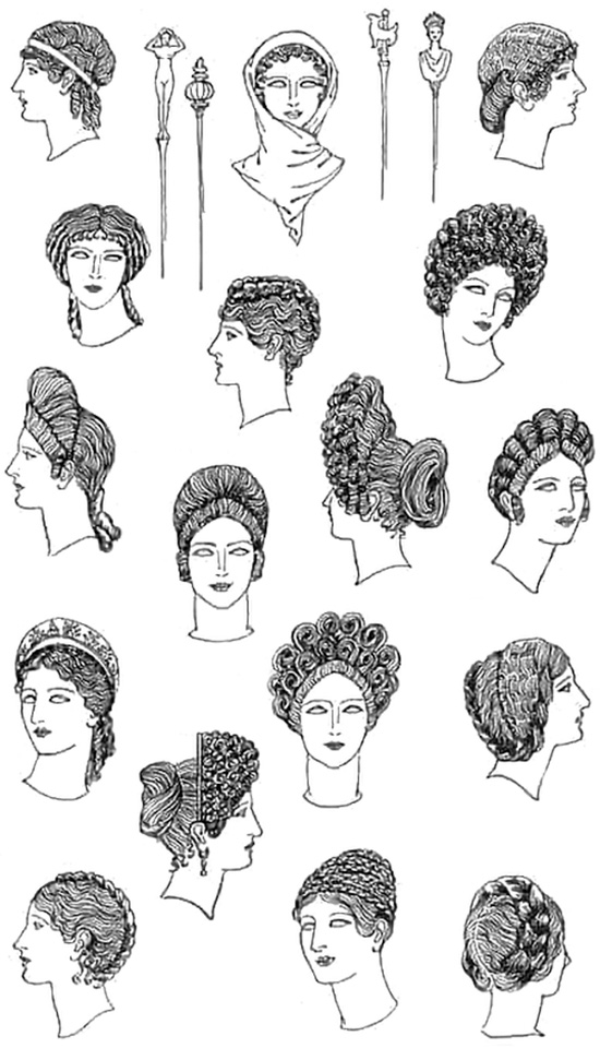 Inspired by the awesome thread  @XiranJayZhao made about Chinese make up, I wanted to make a special history thread this evening about ANCIENT ROMAN HAIRSTYLES Prepare your scissors and learn how to style your hair like a true roman matrona 1/?