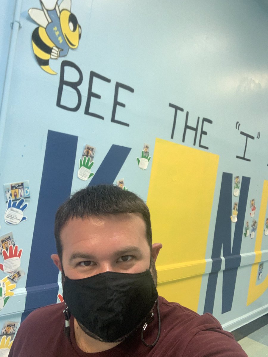DominicArmano's tweet photo. First week back in the building after 6 months...lots of planning and scheduling. Please tune into #SWAGTV for additional updates as we continue to plan. I’m looking forward to a safe, successful, historical school year!#SteinwaySWAG #SteinwaySTRONG #Team84 #SWAGTV 🔵🟡 https://t.co/kw9rFJNRWh