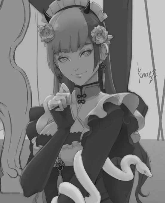 Original character group art #wip holy moly group art takes a long time! ? im running out of podcasts and youtube videos to listen to working on this 