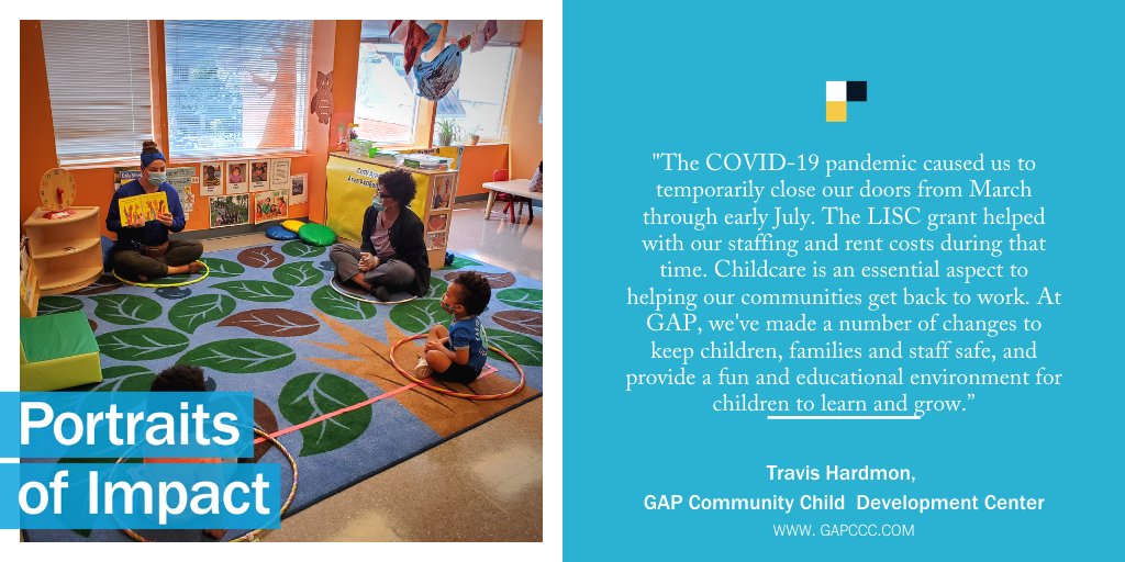 LISC_DC's tweet photo. With a #RapidRecovery Grant from LISC and @Verizon, GAP Community Child Development Center is open & offering multicultural educational & development programming for DC Children. #PortraitsofImpact #SmallBizRecovery #PayItForwardLive
More opportunities: https://t.co/cMQcmRo2A6 https://t.co/1aRIOSllTI