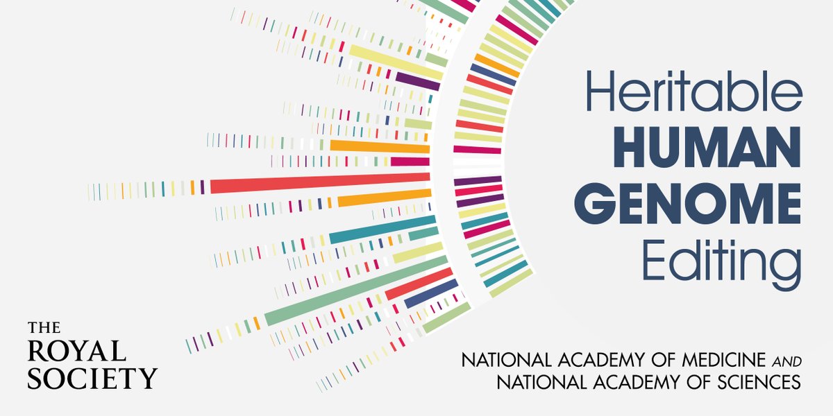 theNASEM's tweet photo. An international commission convened by the National Academies and @royalsociety has today released a new report on Heritable Human Genome Editing. #HHGECommission
Find out more: https://t.co/C7vpa2xQZd https://t.co/4n8uwj4o3S