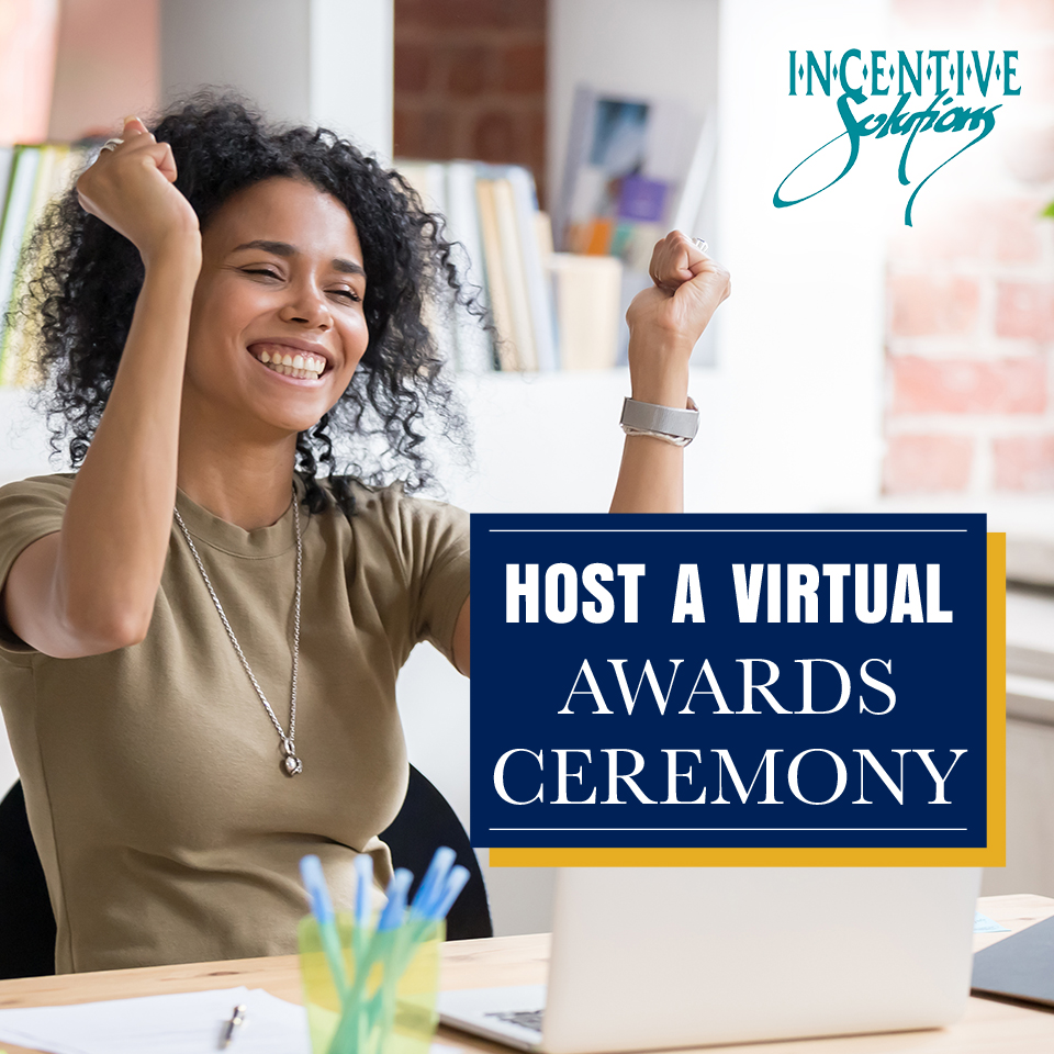 IncentiveSol's tweet image. Consider hosting a virtual awards ceremony to bring people together! Consider awards for Employee of the Month, work anniversaries, department MVPs, teamwork, sales and more! Get creative to recognize your community. 🏆🥇

#IncentiveSolutions #awardceremony #awardsprogram