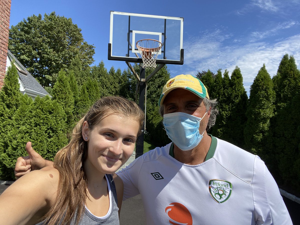 Thank you for a great training session today Aldo! You always push me to be the best I can be! Don’t know what I would’ve done without your training sessions and constant encouragement this summer! 🏀😄 <a href="/AldoRedendo/">Aldo Redendo</a>