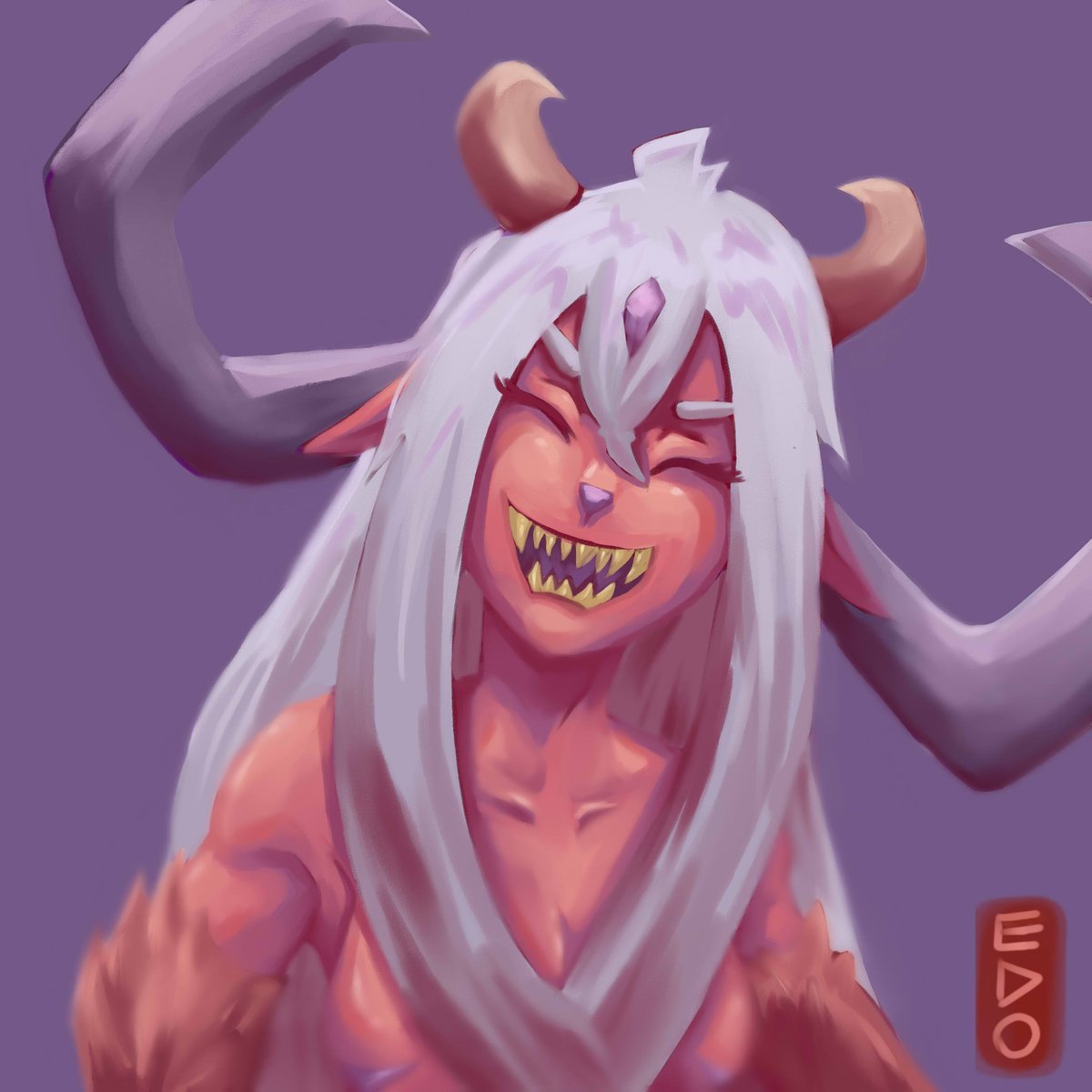 Edo_rosu's tweet photo. OwO i draw your goatttt!!! hehee xD had fun drawing her must look for more beautiful horned beings heheh https://t.co/0Nl24v0QiT