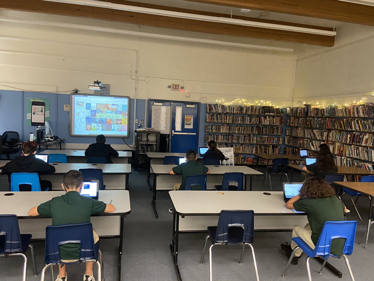 We welcomed our first set of classes in this week in the Library!  Kids researched different genres and received book recommendations.  All kiddos have books in a genre they love!  #ClaytonLibrary1 #WCSDLibraries