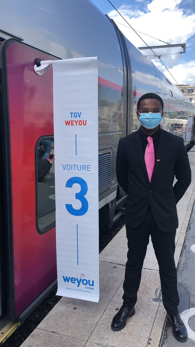 benlanciot's tweet photo. Après ces 3 jours d'@HeaventMeetings, la filière événementielle est prête pour la relance.  Les équipes de @GroupeSNCF sont heureuses d'avoir acheminé les pros de l'Evénement à Cannes en @TGVINOUI dans le respect des règles sanitaires. #eventprofs @LEVENEMENTAsso @WeyouGroup https://t.co/sgDDUvuqsk
