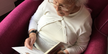 RusthallLodgeCH's tweet photo. Alice, one of our residents at #RusthallLodge, celebrated her 106th birthday with us recently. She enjoyed an amazing cake and a birthday message from the Queen. Happy birthday Alice! 🎂 

#CareHome #Rusthall #TunbridgeWells https://t.co/hcc4En8YAZ