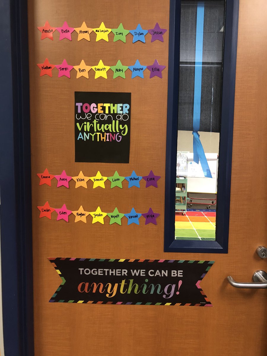 MrsAmyAllen2's tweet photo. It might be an empty room, but together we can virtually do anything 💜 #kindervirtuallearning #mccluremarshals https://t.co/lncn6f9ljZ
