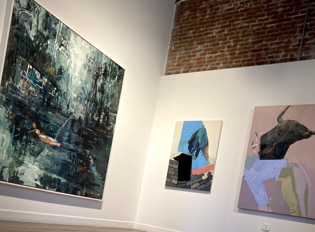 riverviewsart's tweet photo. Time to make plans for FIRST FRIDAY this week!

We’ll be opening up to the public from 5pm-8pm on 9/4 with TWO new exhibits. Check out the work of @elaineqiuart and @matthewrobertsonart, as well as Emerging Artist Lindy Price.

https://t.co/AQpaxCpvt4 https://t.co/aBtITQYfP7