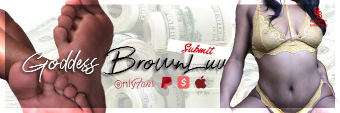 Done work with the lovely @BrownLuv__ again 💕. If you want your banner done the right way, my DMs are open and I’m ready to work 😊 Findom ebonydomme domme onlyfans of onlyfanspromo onlyfansbabe paypig cashcow
