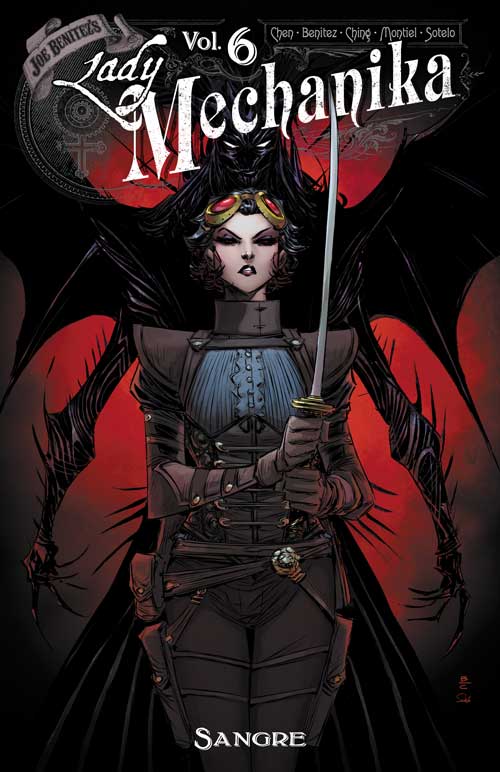 BenitezProduct's tweet photo. Lady Mechanika Vol 6:  Sangre Coming Next week!
In stores 9/9/20! https://t.co/w3KjmyKnYJ