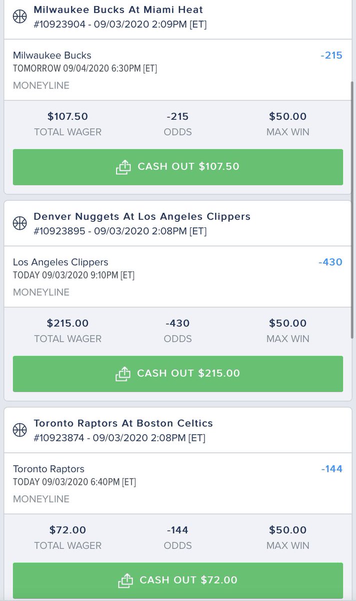 PrestoPromos's tweet photo. 🤭Double your winnings if the last bucket is a 3 pointer🤫

🟢Fanduel Sportsbook
🟢Max ~winnings~ $50
🟢Type: Final Basket Bonus - NBA
🟢Applies to first bet on each Round 1 playoff game
🟢Recommendation: bet X to win $50 on each FAVORITE
🟢Confidence level: 3/5 https://t.co/vJ89kwwyeE