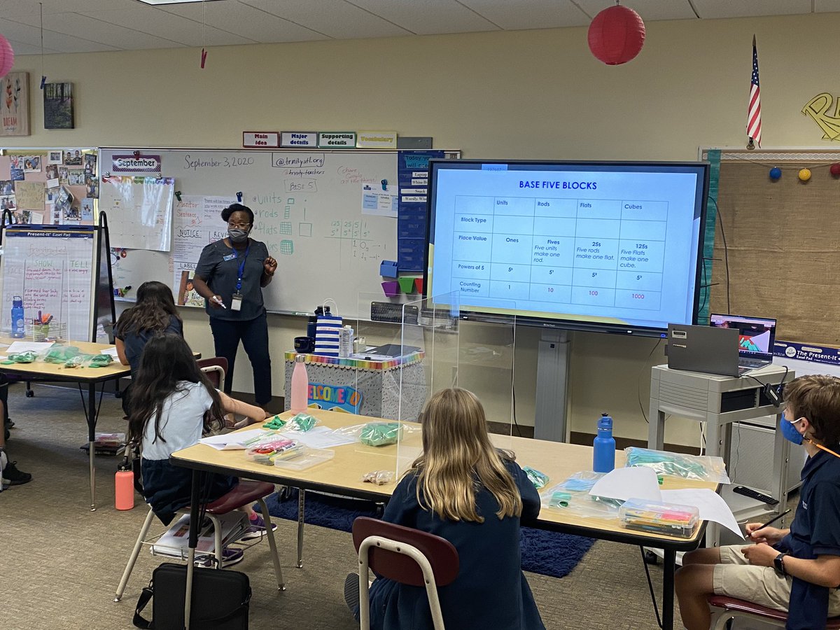 MrsSwanton's tweet image. Stretching our brains and exploring base 5 with @CooteMrs! #trinitylearns #wearemathematicians  @EylesMath @billups5th @5thBruyn @TeamBenefield @MrsMcRaesClass