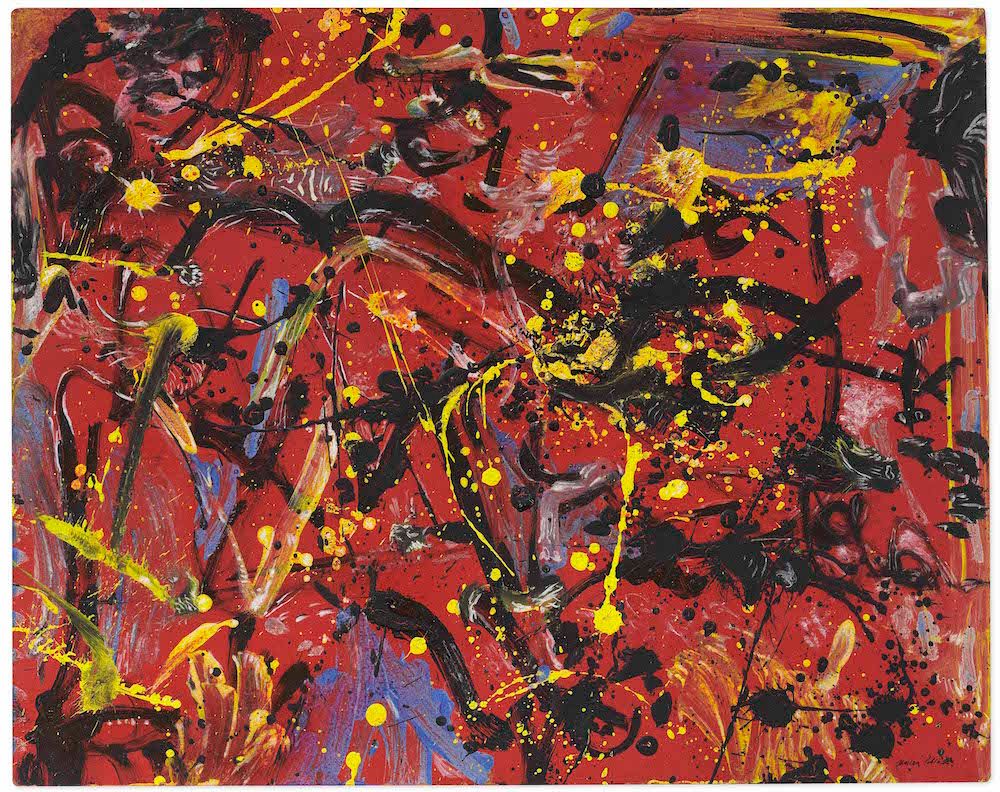 artnet's tweet photo. A New York museum is selling its only Jackson Pollock painting at Christie's to fund acquisitions of work by women and artists of color: https://t.co/dJbai1pqux https://t.co/ukPppTnlOl
