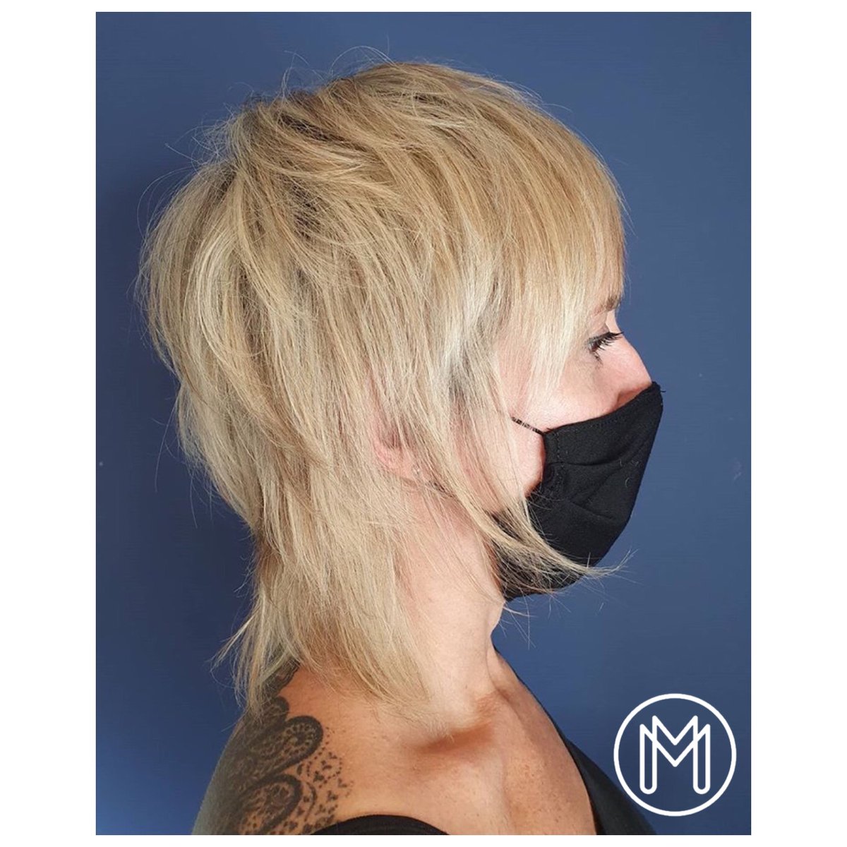 maxinemorgan's tweet photo. Is this #season the return of the mullet?! Super shaggy, textured cut with Cherry @cherry_conquer 👏 styled using @davines_uk #fashion #mullet #shag #haircut #maxinemorgan https://t.co/X3tKe7kckF