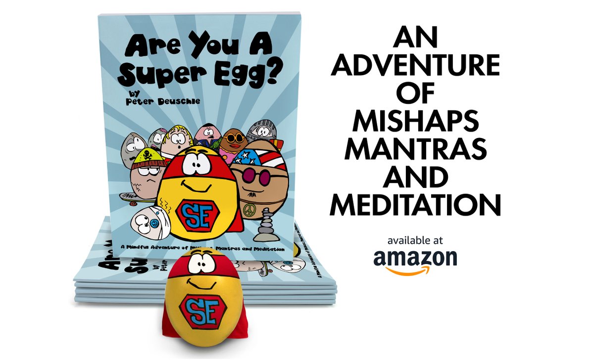 ShoestringStori's tweet photo. "Are You A Super Egg?" A Mindful Adventure of Mishaps, Mantras and Meditation. https://t.co/qW4dIQ0o5D It's easy to get stressed-out, overwhelmed and frustrated. Do you have the superpowers to handle it? #kidsmeditation #mindfulkids #superegg https://t.co/6TqarQ20RX