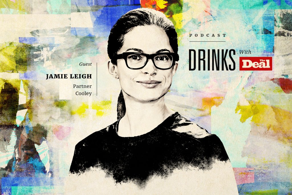 TheDealNewsroom's tweet photo. Listen to the latest Drinks With The Deal #podcast, where Jamie Leigh, co-chair of @CooleyLLP's M&amp;A group, talks with @DealSomm about her work for @getthemirror on its agreement to sell to @lululemon, how she's staying sane in the pandemic and more. https://t.co/P5FNO3sjYW https://t.co/17qPxpFP2V