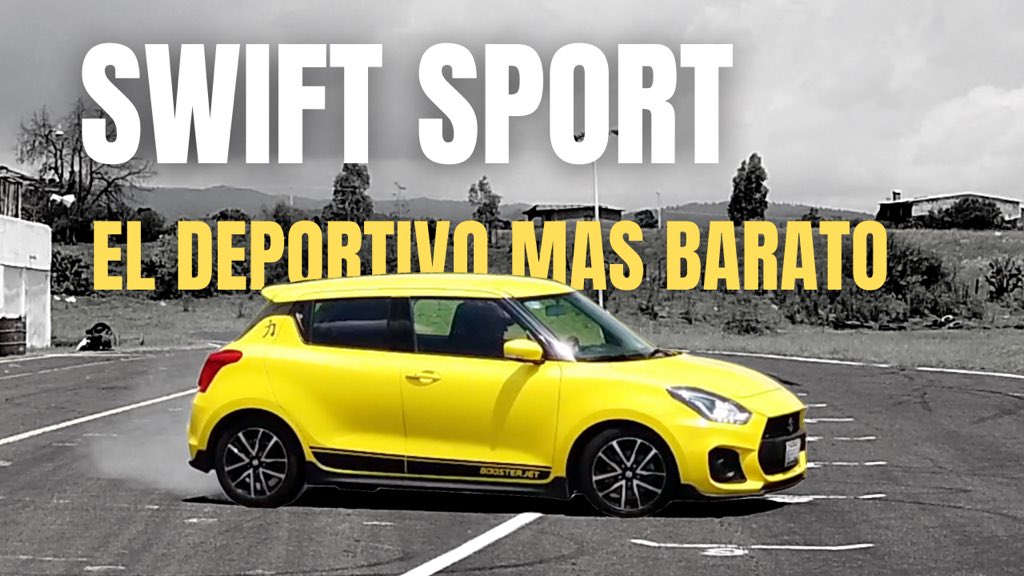 VelocidadTotal_'s tweet photo. Uno de los vehículos con mejor costo-beneficio el @Suzuki_Mex  Swift Sport TM
Reseña del auto
👇🏻👇🏻👇🏻👇🏻
https://t.co/nhdUujAuAa https://t.co/DQXLusISOI