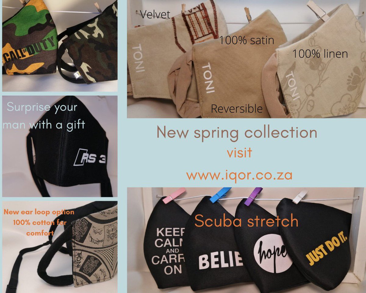 DrTonyRodrigues's tweet photo. Spring collection Toni Masks https://t.co/KaCihGoMF7