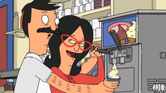 BobsBurgersFOX's tweet photo. 9 is divisible by 3. 9/3.

Happy anniversary to these crazy lovebirds! 🍦😜 https://t.co/tExWKRVlYa