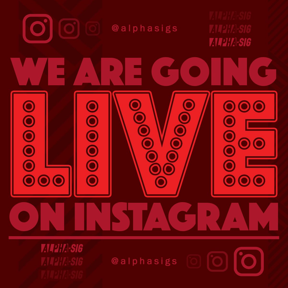 alphasigs's tweet image. How have @MizzouAlphaSig, @WIU_AlphaSig and @DTalphasigs have been successful with recruitment?

We are going LIVE on Instagram tomorrow to speak to the Presidents!

2pm - Kade Gambill, Murray St.
2:15pm - Cade Wilke, Western Illinois
2:30pm - Jake Rice, Missouri

(All times EDT)