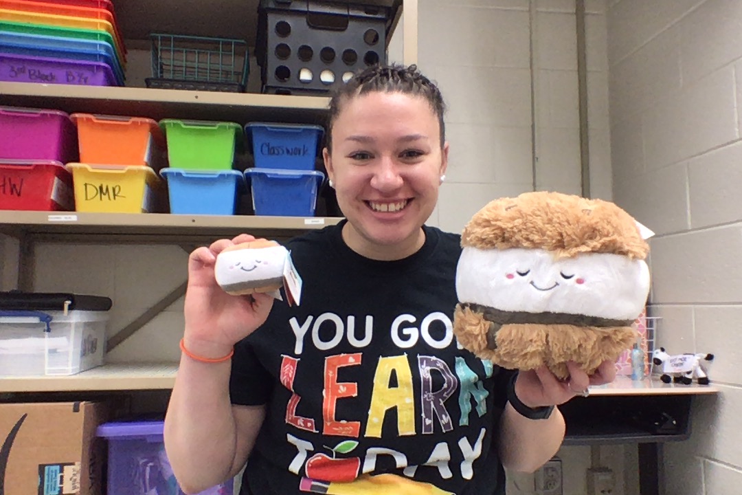 themisslarosa's tweet photo. A HUGE shoutout to @SmoreNewsletter for the #swag! I love having Smore to send information to my department and students' parents as well as get information from my principal. If you're not using #Smore, you should be! https://t.co/1wrzAauYa7