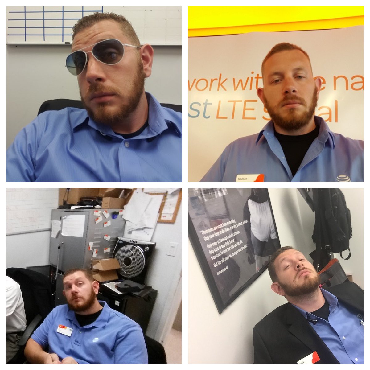 Nickbecker85's tweet photo. 10 years with AT&amp;T throw back photos!  #chinablue #OneFLAhasSpirit #LifeAtATT #ThrowbackThursday @One_FLA @MilagrosMontout @jrluna11 @drew_wagz https://t.co/pfATLF3l8m
