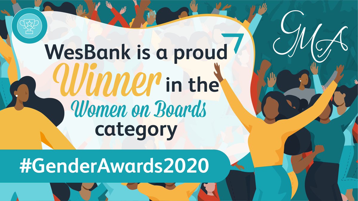 WesBank's tweet photo. Thank you @GenderAwardsSA for an inspiring awards evening. We’re looking forward to #GenderAwards2021. @BusinessEngage https://t.co/GW5AbAU7RG