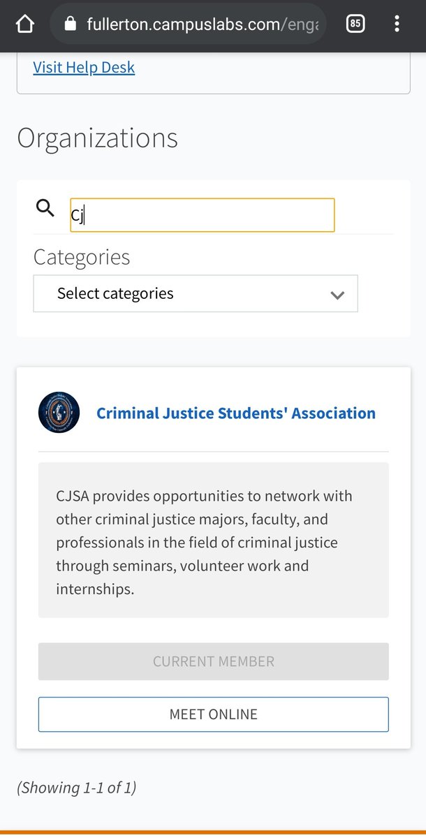 Join us right now at discover fest.
You can click on the link below:
fullerton.zoom.us/j/94373324667
Meeting ID:943 7332 4667 
Or go to titan link and click on 'meet online' (example pictured below)